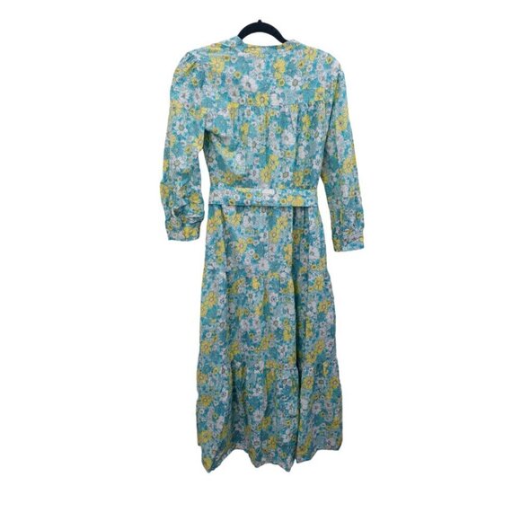 Pink City Prints Georgie Dress, Maxi floral summer dress, Size S - Picture 5 of 12